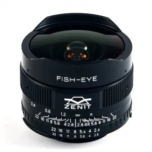 澤尼特 Zenitar 16mm f/2.8 俄製 對角 Fisheye 魚眼鏡頭 (Canon EF 卡口) 魚眼鏡頭