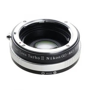 中一光學 Mitakon Lens Turbo Adapter II 減焦增光接環 (Nikon F 鏡頭 轉 M43 機身) 增距環