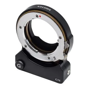 焦點工房 Shoten GTE 自動對焦轉接環 (Contax G 鏡頭 轉 Sony E 相機) 電子轉接環