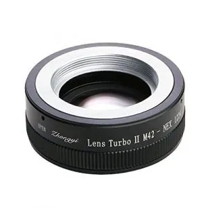 中一光學 Mitakon Lens Turbo Adapter II 減焦增光接環 (M42 鏡頭 轉 Sony E 機身) 增距環