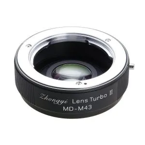 中一光學 Mitakon Lens Turbo Adapter II 減焦增光接環 (Minolta MD 鏡頭 轉 M43 機身) 增距環