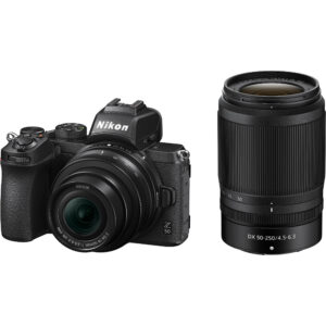 尼康 Nikon Z 50 相機 連 NIKKOR Z DX 16-50mm f/3.5-6.3 VR 及 NIKKOR Z DX 50-250mm f/4.5-6.3 VR 鏡頭套裝 可換鏡頭式數碼相機