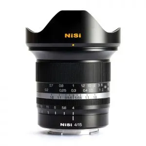 耐司 NiSi 15mm f/4 廣角全片幅十針星芒鏡頭 (Fuji X 卡口) 廣角鏡頭
