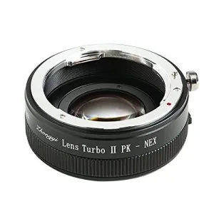 中一光學 Mitakon Lens Turbo Adapter II 減焦增光接環 (Pentax K 鏡頭 轉 Sony E 機身) 增距環