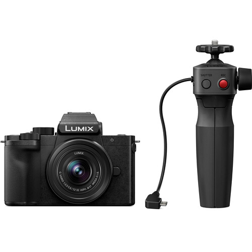 松下Panasonic DC-G100V LUMIX G 換鏡相機連單鏡及三腳拍攝手柄套裝