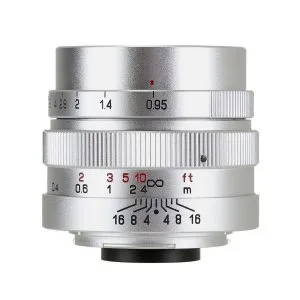 中一光學 Mitakon Speedmaster 25mm f/0.95 超大光圈鏡頭 (M43 卡口 / 銀色) 無反鏡頭