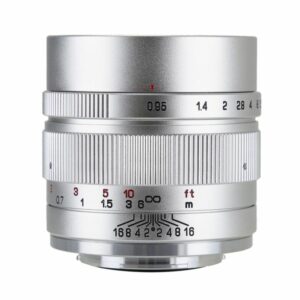 中一光學 Mitakon Speedmaster 35mm f/0.95 II 超大光圈鏡頭 (Sony E 卡口 / 銀色) 無反鏡頭