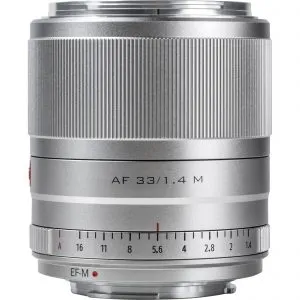 唯卓 Viltrox AF 33mm f/1.4 自動對焦鏡頭 (EOS-M 卡口) 無反鏡頭