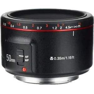 永諾 Yongnuo YN 50mm f/1.8 II 鏡頭 (Canon EF 卡口 / 黑色) 單反鏡頭