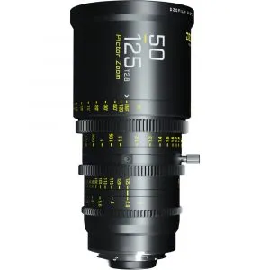DZOFilm Pictor 繪夢師 50-125mm T2.8 S35 Zoom Lens 電影鏡頭 黑色 (EF/PL 卡口) 電影鏡頭