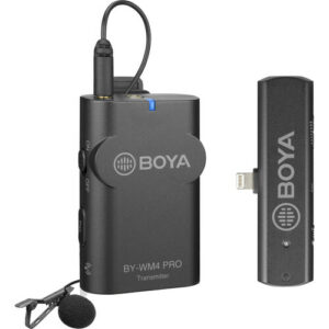 BOYA BY-WM4 Pro-K3 2.4G 1對1 無線咪高峰系統 (適用iOS系統 LIGHTNING接頭) 清貨專區