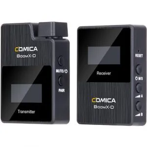COMICA【BoomX-D D1】一對一無線領夾式咪高蜂 專業輕巧好攜帶 收音咪
