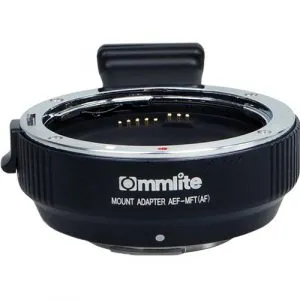 咔萊 Commlite CM-AEF-MFT 自動對焦轉接環 ( Canon EF 鏡頭 轉 M43 相機 ) 電子轉接環