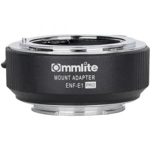 咔萊 Commlite CM-ENF-E1 PRO 自動對焦轉接環 ( Nikon F 鏡頭 轉 Sony E 相機 ) 電子轉接環