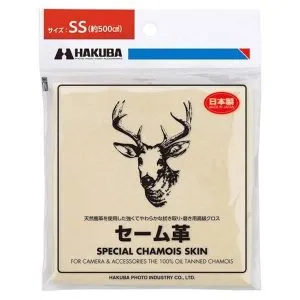 Hakuba KMC-CSSS 鹿皮拭鏡布 ( 500 cm² ) 清潔用品