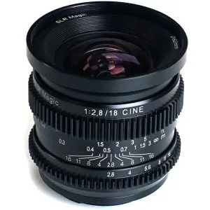 SLR Magic 18mm f/2.8 鏡頭 (Sony E 卡口) 廣角鏡頭