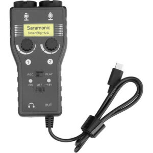 楓笛 Saramonic SmartRig + UC 手機接XLR USB Type-C版 直播監聽 iPhone的外置音效卡 咪高峰配件