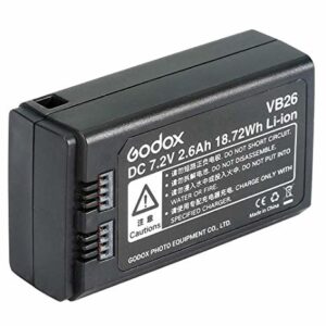 神牛 Godox VB26 鋰電池 ( V1 專用 ) 閃光燈/補光燈配件