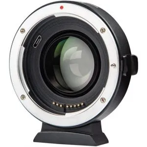 唯卓 Viltrox EF-FX2 增光減焦自動對焦轉接環 (Canon EF 鏡頭 轉 Fuji X 相機) 增距環