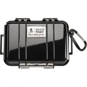 Pelican Micro Case 1020 多用途防水箱 13x9cm (黑色) 保護箱