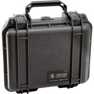 Pelican 1200 Protector Case 攝影器材安全箱 (黑色) 保護箱