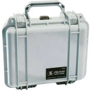 Pelican 1200 Protector Case 攝影器材安全箱 (銀色) * 保護箱
