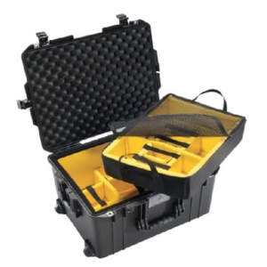Pelican 1607 WD Air Case 大型攝影器材安全箱 (黑色) 保護箱