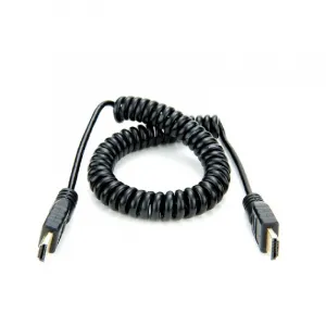 Atomos Full HDMI To Full HDMI Coiled Cable 電線 (19.7 to 25.6″) 顯示屏配件