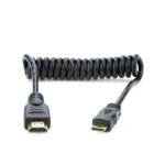 Atomos Full To Mini HDMI Coiled Cable ( 11.8 To 17.7 )