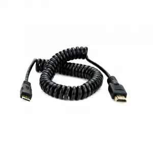 Atomos Full To Mini HDMI Coiled Cable 電線 (19.7 to 25.6″) 顯示屏配件