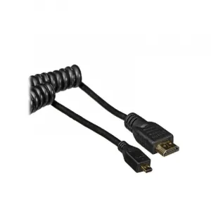 Atomos Micro To Full HDMI Coiled Cable 電線 (11.8 to 17.7″) 顯示屏配件