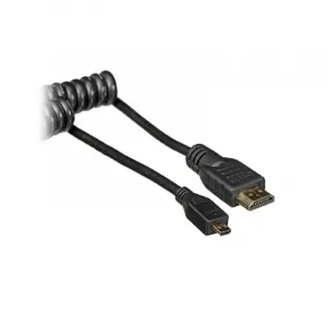 Atomos Micro To Full HDMI Coiled Cable 電線 (19.7 to 25.6″) 顯示屏配件