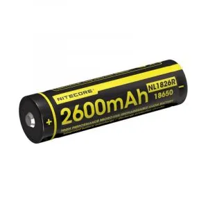 NITECORE NL1826R 充電池 (備有Micro USB接口) 電池
