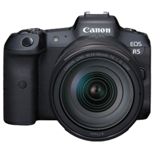 佳能 Canon EOS R5 連RF 24-105mm f/4L IS USM鏡頭套裝 可換鏡頭式數碼相機