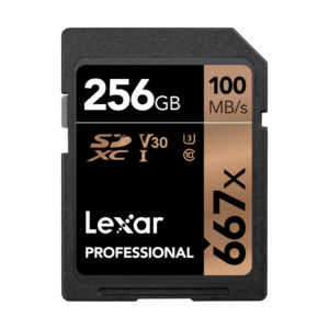 Lexar Professional 667x SDXC UHS-I 記憶卡 (256GB) 記憶卡 / 儲存裝置