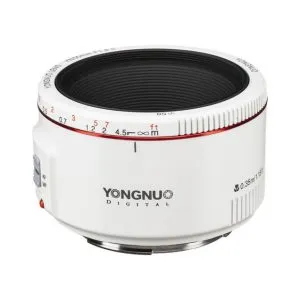 永諾 Yongnuo YN 50mm f/1.8 II 鏡頭 (Canon EF 卡口 / 白色) 單反鏡頭