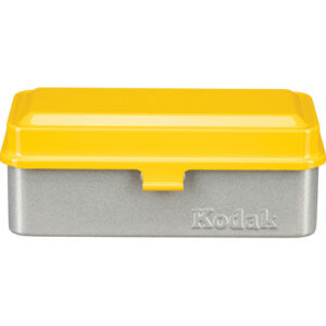 柯達 Kodak 120/135 菲林盒 (黃色拼銀色) 菲林