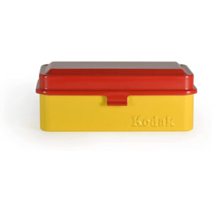 柯達 Kodak 120/135 菲林盒 (紅色拼黃色) 菲林
