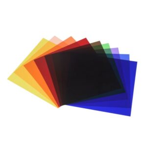 Broncolor 濾色片組 (9片) (L40擋光板 適用) 閃光燈/補光燈配件