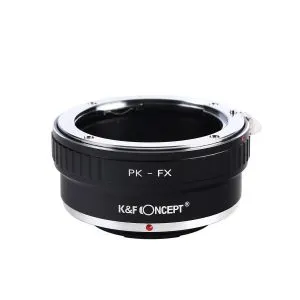 K&F Concept PK-FX 高精度鏡頭轉接環 (Pentax K鏡頭 轉 Fuji X 相機) 無觸點轉接環