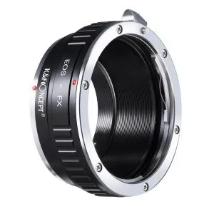 K&F Concept EOS-FX 高精度鏡頭轉接環 (Canon EF 鏡頭 轉 Fuji X 相機) 無觸點轉接環