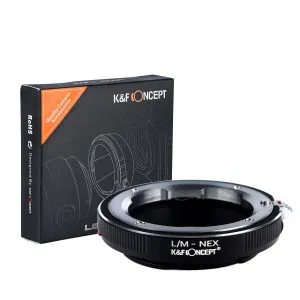 K&F Concept LM-NEX 高精度鏡頭轉接環 (Leica M 鏡頭轉 Sony E相機) 無觸點轉接環