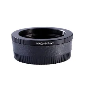 K&F Concept M42-NIK 高精度鏡頭轉接環(帶玻璃) (M42鏡頭 轉 Nikon 相機) 無觸點轉接環