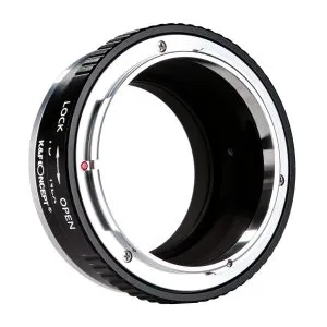 K&F Concept FD-NEX II 全銅接口高精度鏡頭轉接環 (Canon FD 鏡頭 轉 Sony E相機) 無觸點轉接環