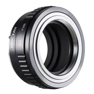 K&F Concept M42-FX II 全銅接口高精度鏡頭轉接環 (M42 鏡頭轉 Fujifilm X 相機) 無觸點轉接環
