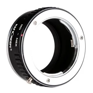 K&F Concept MD-NEX II 全銅接口高精度鏡頭轉接環 (Minolta MD 鏡頭轉 Sony E相機) 無觸點轉接環