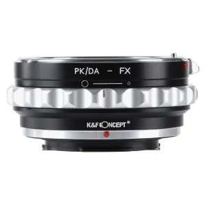 K&F Concept PK/DA-FX 高精度鏡頭轉接環 (Pentax K 鏡頭轉 Fuji X 相機) 無觸點轉接環