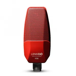 LENSGO KD96 電容心形指向咪高峰 套裝 (紅色) 收音咪
