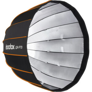 神牛 Godox QR-P70 70cm 壓管式 快裝深拋圓形柔光箱 ( Bowens卡口 ) 閃光燈/補光燈配件