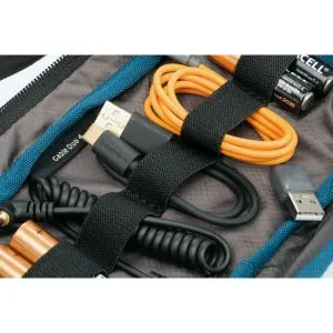 Tenba Tools Cable Duo 4 兩面電線整理包 (黑色) 相機袋配件